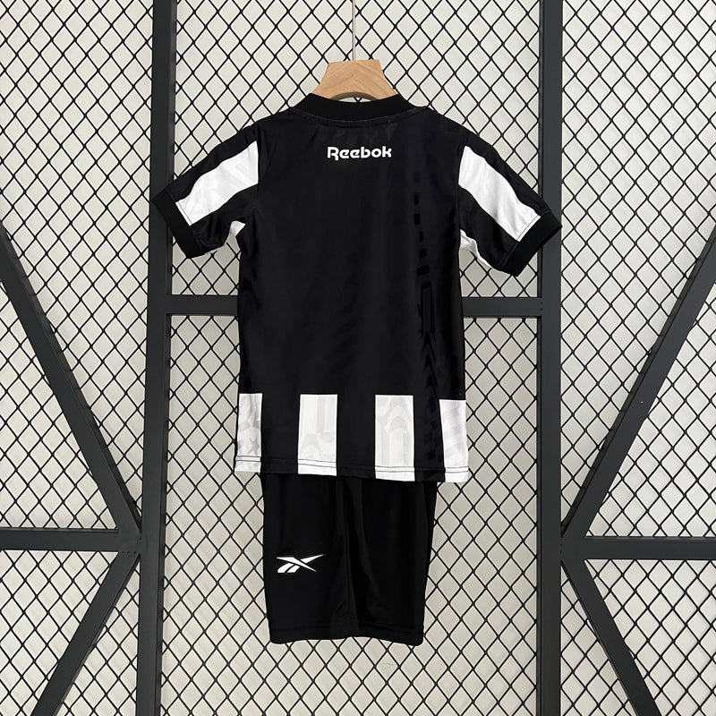 Botafogo Infantil I 24/25 - Reebok - Branco e Preto