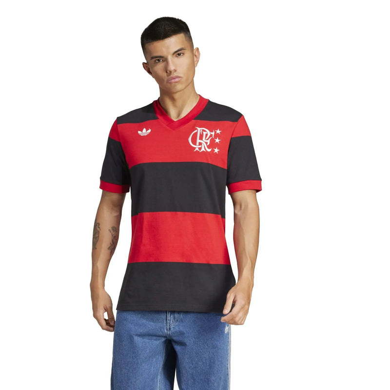 Camisa Flamengo 25/26 Edição Mundial 81 - Rubro-Negra - Versão Torcedor