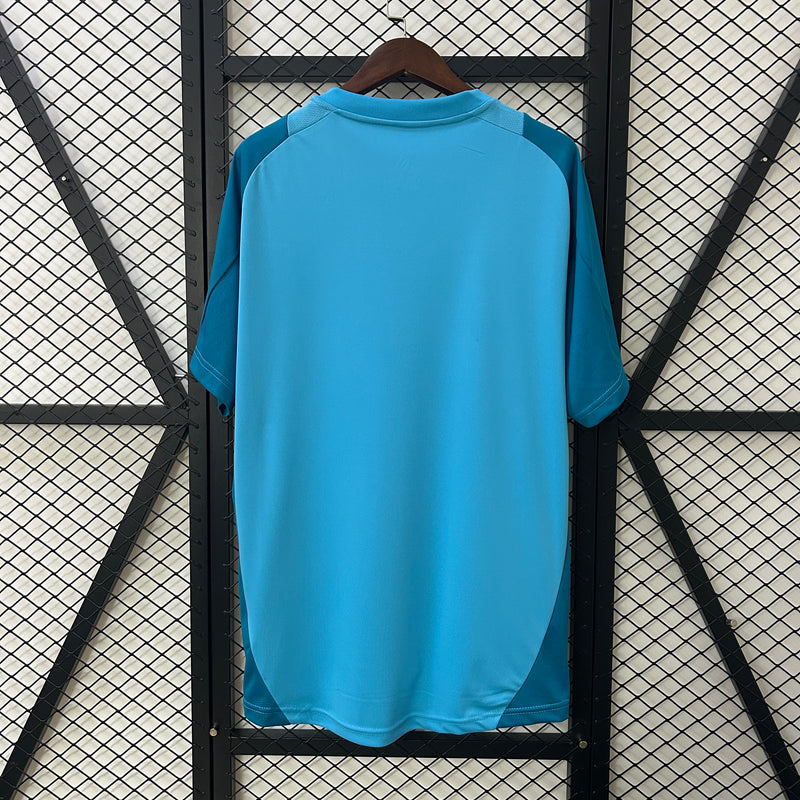 Camisa Flamengo Treino II 25/26 - Adidas - Azul Claro e Vermelho