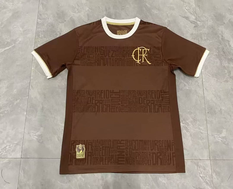 Camisa Flamengo Identidade Consciência Negra  24/25 - Adidas - Marrom