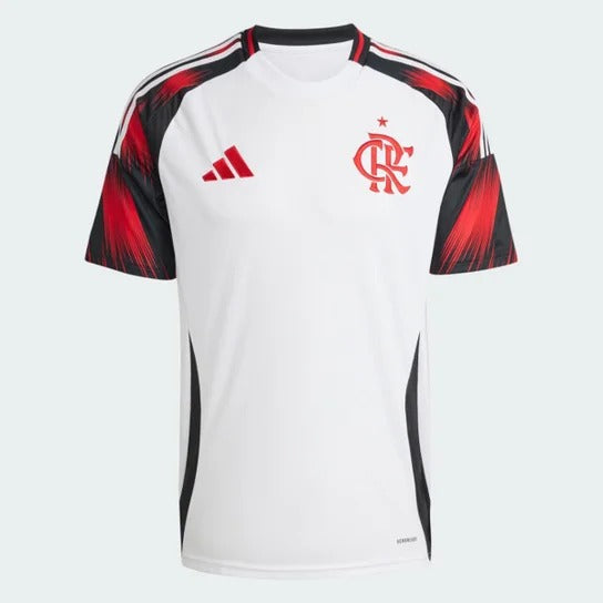 Camisa Flamengo II 25/26 - Adidas - Branca e Vermelha