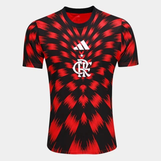 Camisa Flamengo Pré Jogo25/26 - Adidas - Vermelho