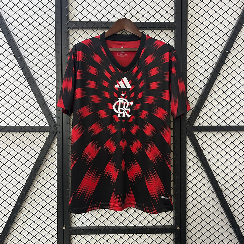 Camisa Flamengo Pré Jogo25/26 - Adidas - Vermelho