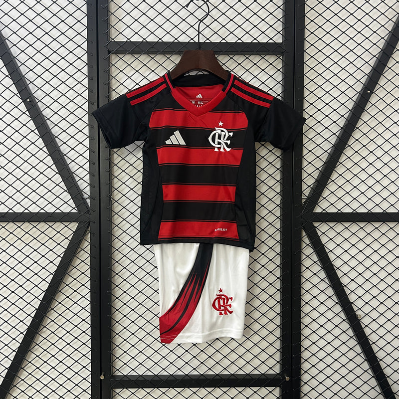 Flamengo Infantil I 25/26 - Adidas - Vermelho e Preto
